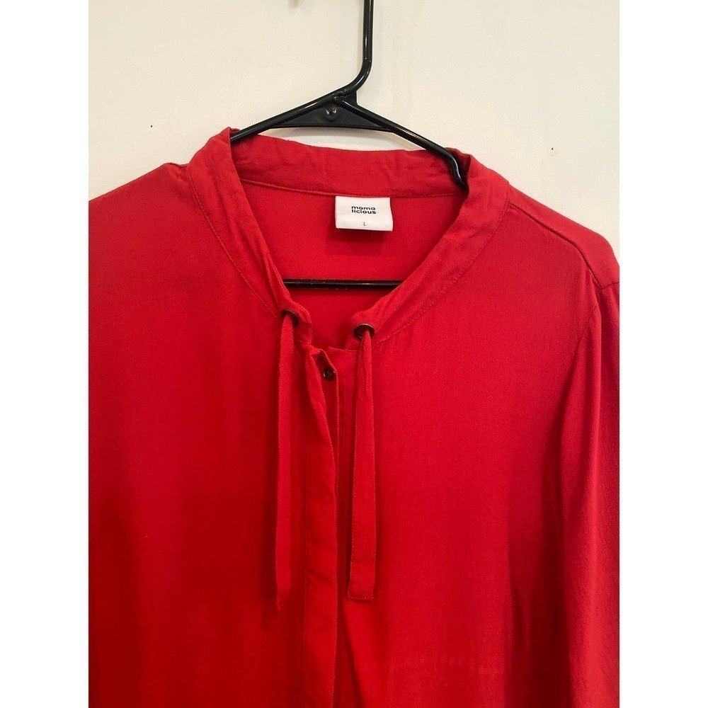 Mama Licious Red Dress - Picture 3 of 6